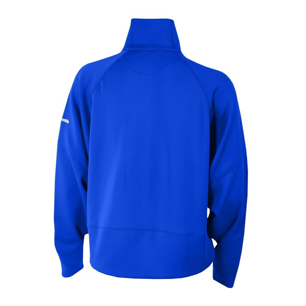 New York Rangers Columbia Women's Wickhams Hills Raglan Omni-Wick Half-Zip Pullover - Blue - NHL 202633152