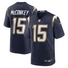 Nike Ladd McConkey Los Angeles Chargers Alternate Super Chargers Game Player Jersey Navy