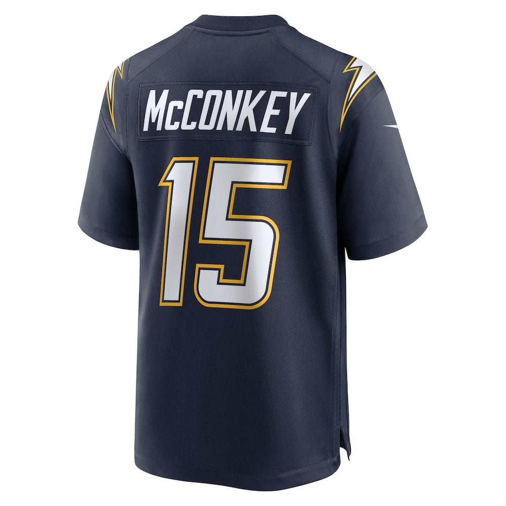 Nike Ladd McConkey Los Angeles Chargers Alternate Super Chargers Game Player Jersey Navy