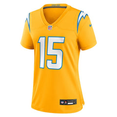 Nike Ladd McConkey Los Angeles Chargers Women's Alternate Charger Power Game Jersey Gold