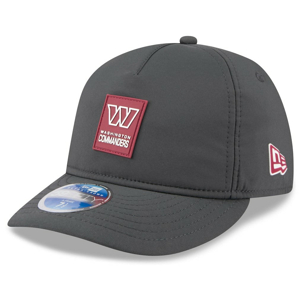 Washington Commanders New Era 2025 Sideline Cold Weather Retro Crown 59FIFTY Fitted Hat Charcoal