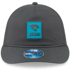 Jacksonville Jaguars New Era 2025 Sideline Cold Weather Retro Crown 59FIFTY Fitted Hat Charcoal