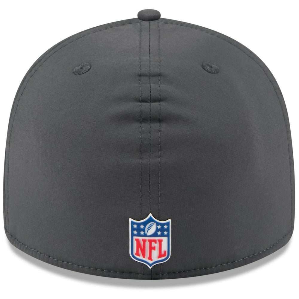 New Orleans Saints New Era 2025 Sideline Cold Weather Retro Crown 59FIFTY Fitted Hat Charcoal