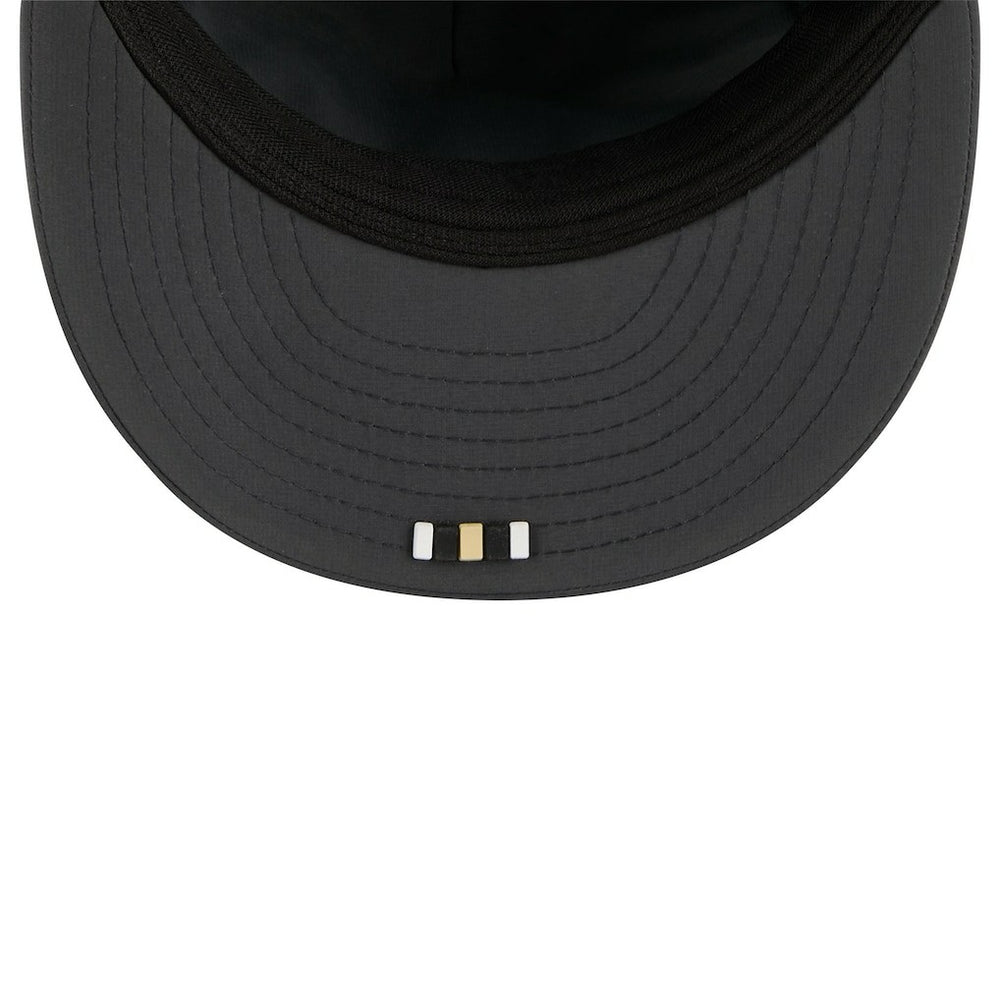 New Orleans Saints New Era 2025 Sideline Cold Weather Retro Crown 59FIFTY Fitted Hat Charcoal