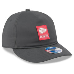 Kansas City Chiefs New Era 2025 Sideline Cold Weather Retro Crown 59FIFTY Fitted Hat Charcoal