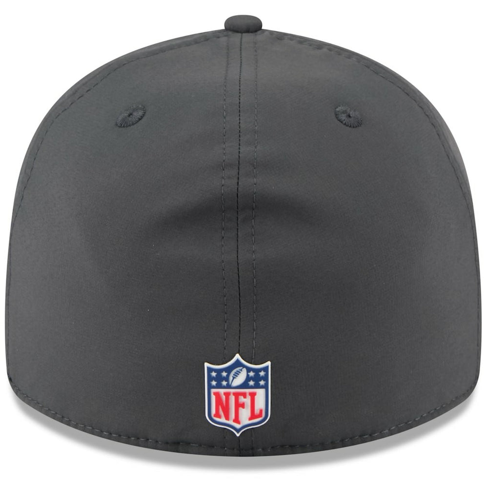 Kansas City Chiefs New Era 2025 Sideline Cold Weather Retro Crown 59FIFTY Fitted Hat Charcoal