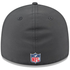 Minnesota Vikings New Era 2025 Sideline Cold Weather Retro Crown 59FIFTY Fitted Hat Charcoal