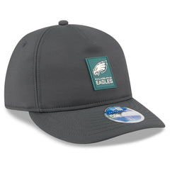 Philadelphia Eagles New Era 2025 Sideline Cold Weather Retro Crown 59FIFTY Fitted Hat Charcoal