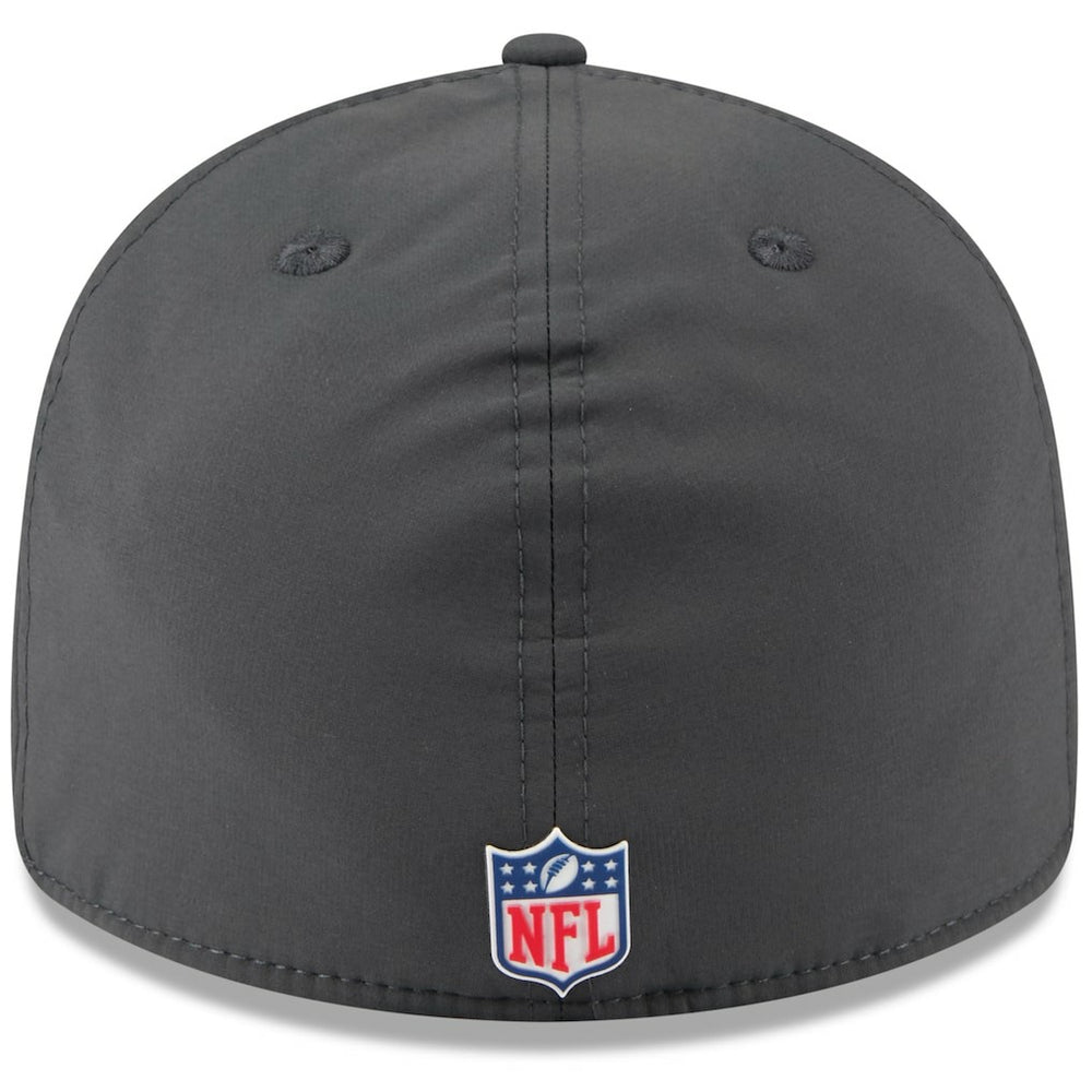 Buffalo Bills New Era 2025 Sideline Cold Weather Retro Crown 59FIFTY Fitted Hat Charcoal