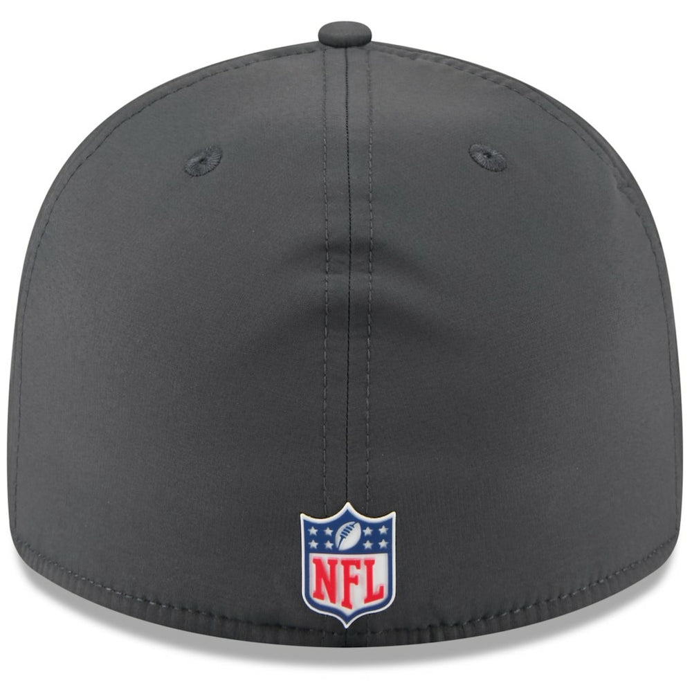 Cleveland Browns New Era 2025 Sideline Cold Weather Retro Crown 59FIFTY Fitted Hat Charcoal