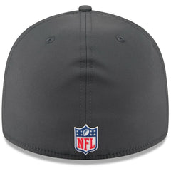 Cleveland Browns New Era 2025 Sideline Cold Weather Retro Crown 59FIFTY Fitted Hat Charcoal