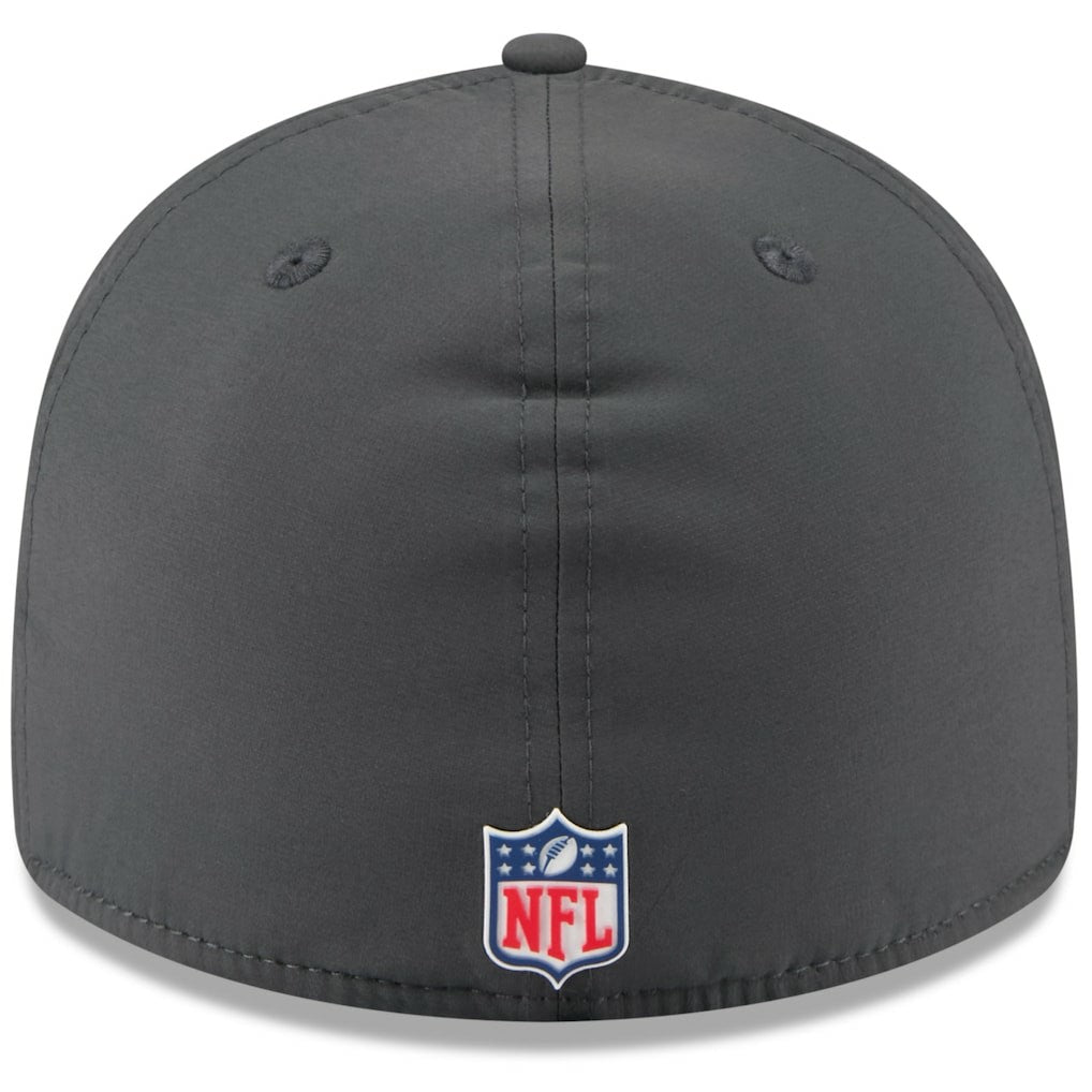Cincinnati Bengals New Era 2025 Sideline Cold Weather Retro Crown 59FIFTY Fitted Hat Charcoal