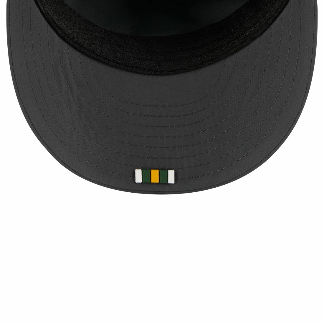 Green Bay Packers New Era 2025 Sideline Cold Weather Retro Crown 59FIFTY Fitted Hat Charcoal