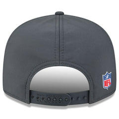 New Orleans Saints New Era 2025 Sideline Cold Weather Split Panel 9FIFTY Snapback Hat Charcoal