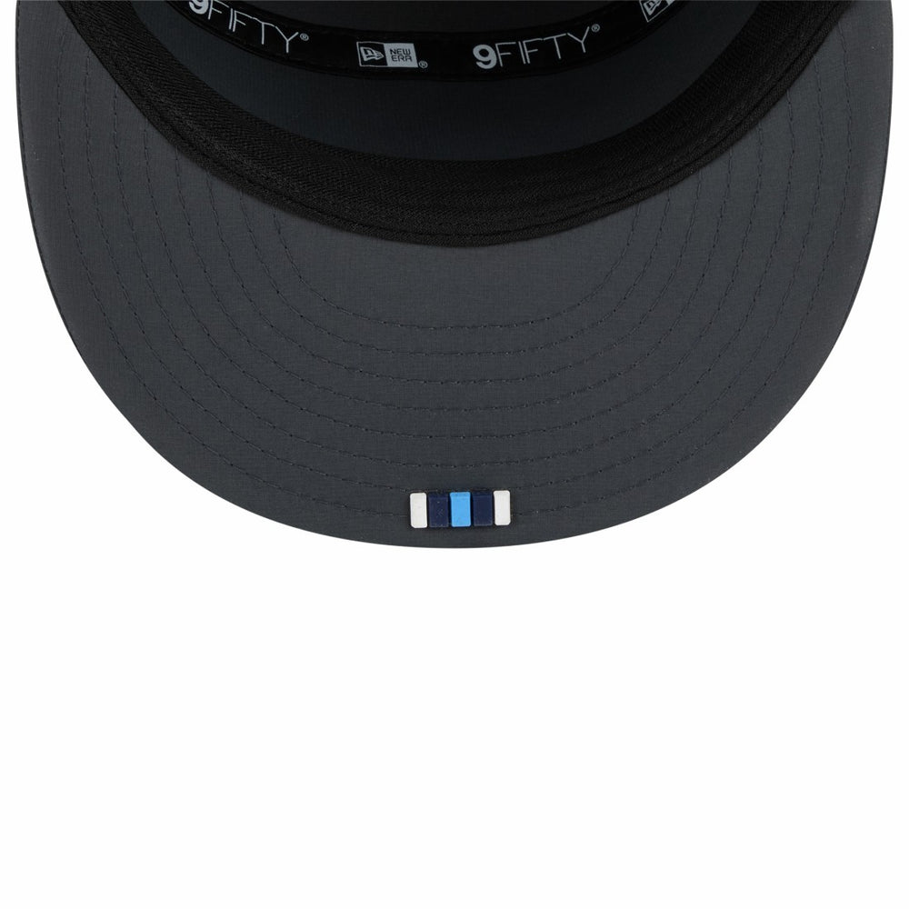 Tennessee Titans New Era 2025 Sideline Cold Weather Split Panel 9FIFTY Snapback Hat Charcoal