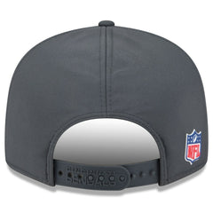 Cincinnati Bengals New Era 2025 Sideline Cold Weather Split Panel 9FIFTY Snapback Hat Charcoal