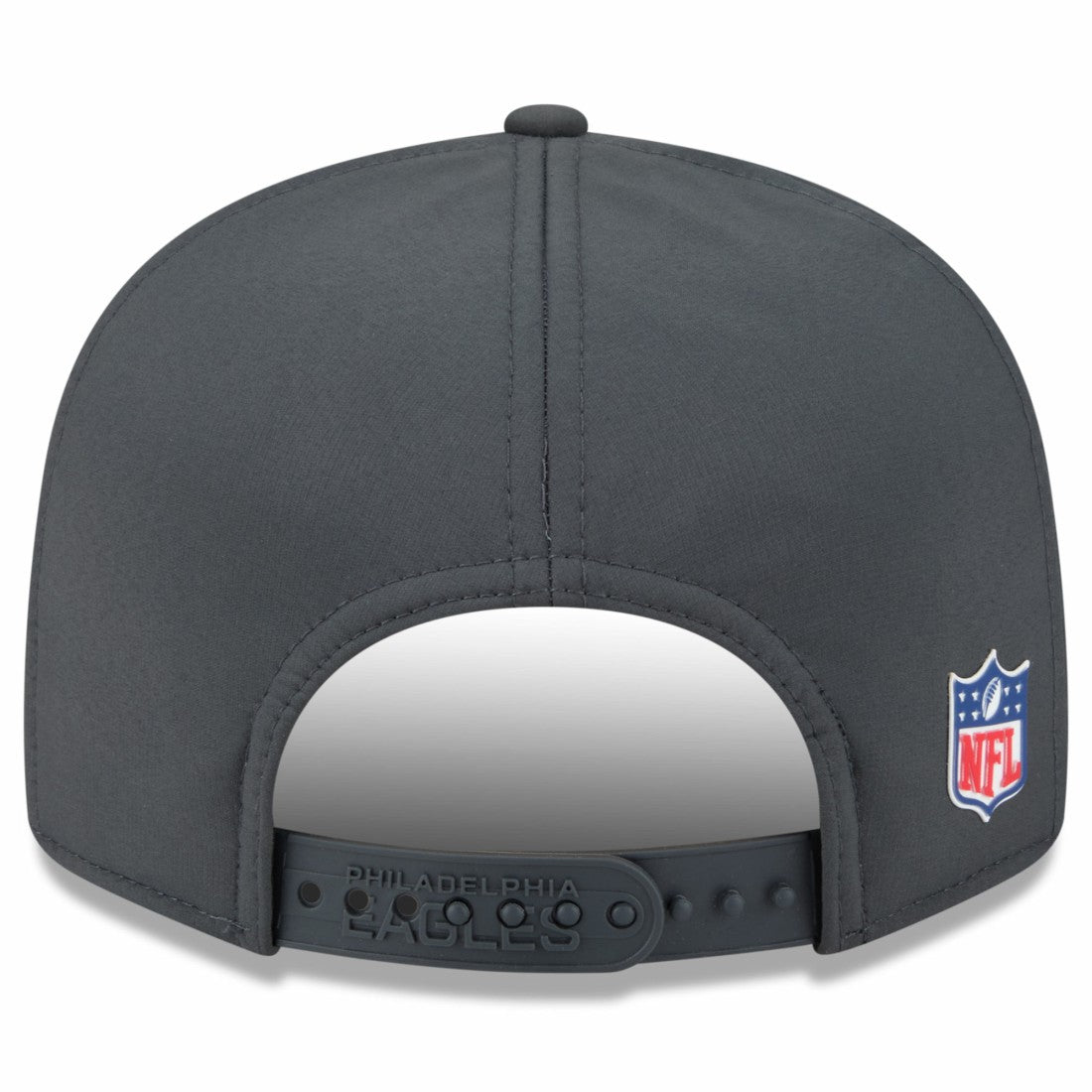 New York Jets New Era 2025 Sideline Cold Weather Split Panel 9FIFTY Snapback Hat Charcoal