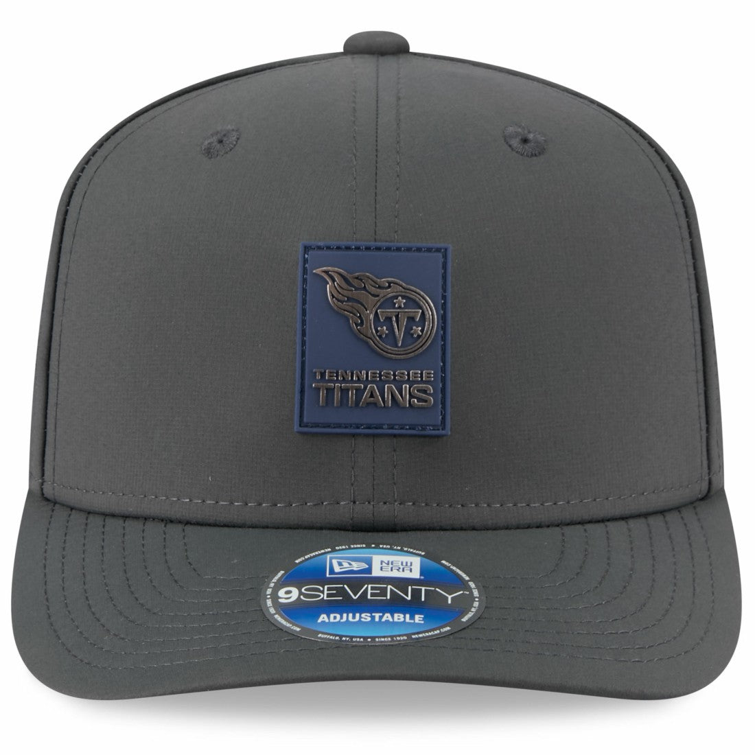 Tennessee Titans New Era 2025 Sideline Cold Weather 9SEVENTY Adjustable Hat Charcoal