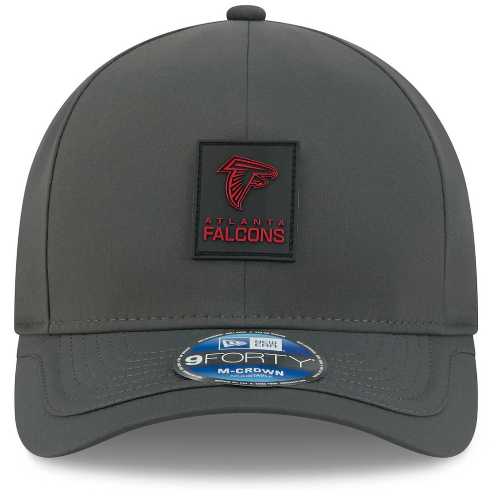 Atlanta Falcons New Era 2025 Sideline Cold Weather 9FORTY M-Crown Adjustable Hat Charcoal