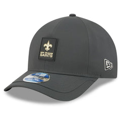 New Orleans Saints New Era 2025 Sideline Cold Weather 9FORTY M-Crown Adjustable Hat Charcoal