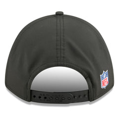 New York Jets New Era 2025 Sideline Cold Weather 9FORTY M-Crown Adjustable Hat Charcoal