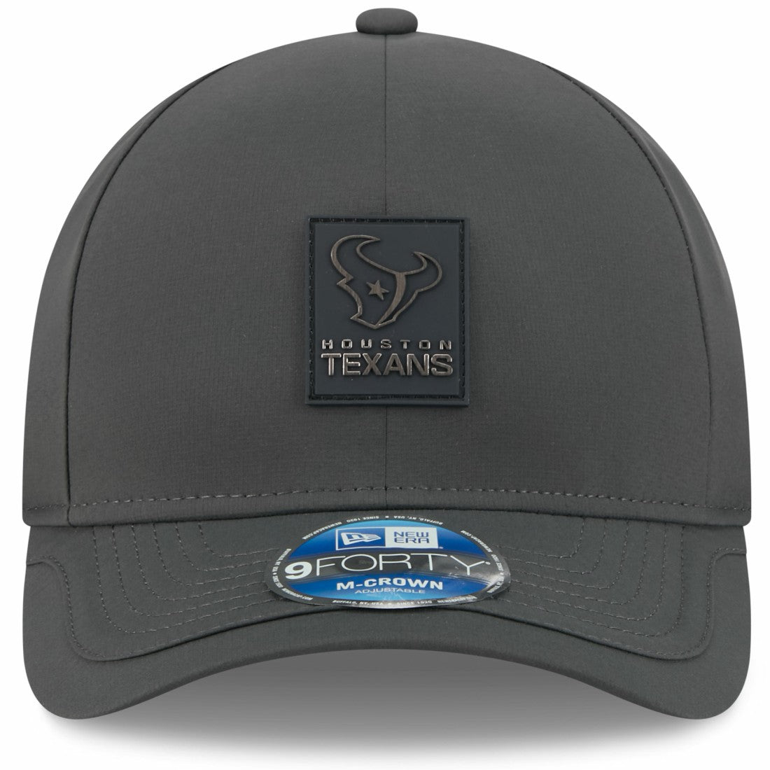 Houston Texans New Era 2025 Sideline Cold Weather 9FORTY M-Crown Adjustable Hat Charcoal