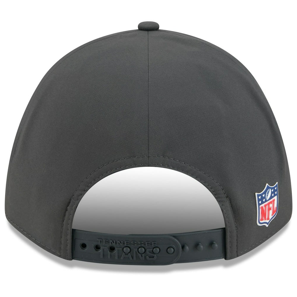 Tennessee Titans New Era 2025 Sideline Cold Weather 9FORTY M-Crown Adjustable Hat Charcoal