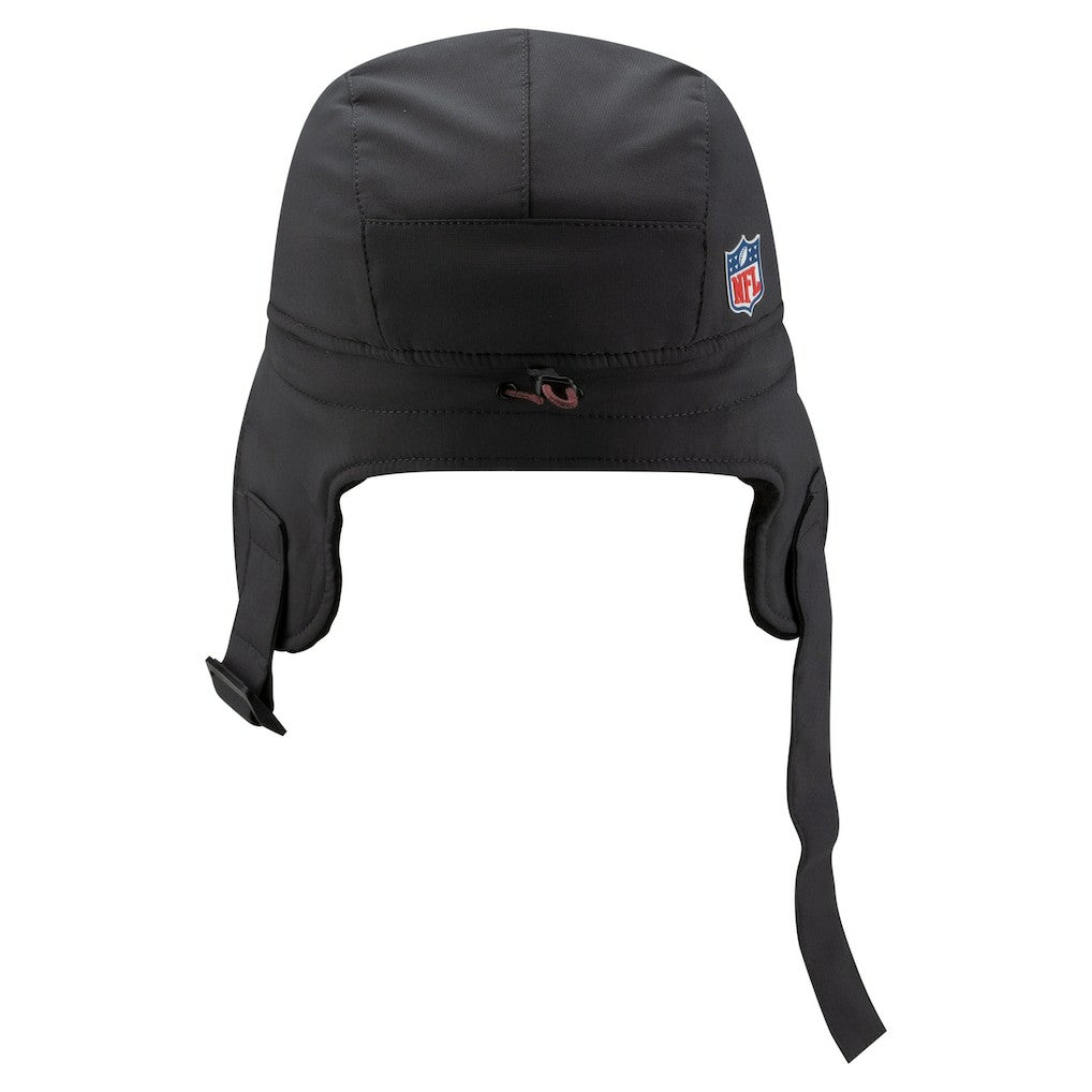 Washington Commanders New Era 2025 Sideline Cold Weather Runner Dog Ear Adjustable Hat Charcoal