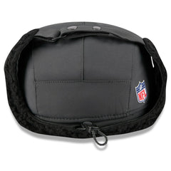 New Orleans Saints New Era 2025 Sideline Cold Weather Runner Dog Ear Adjustable Hat Charcoal