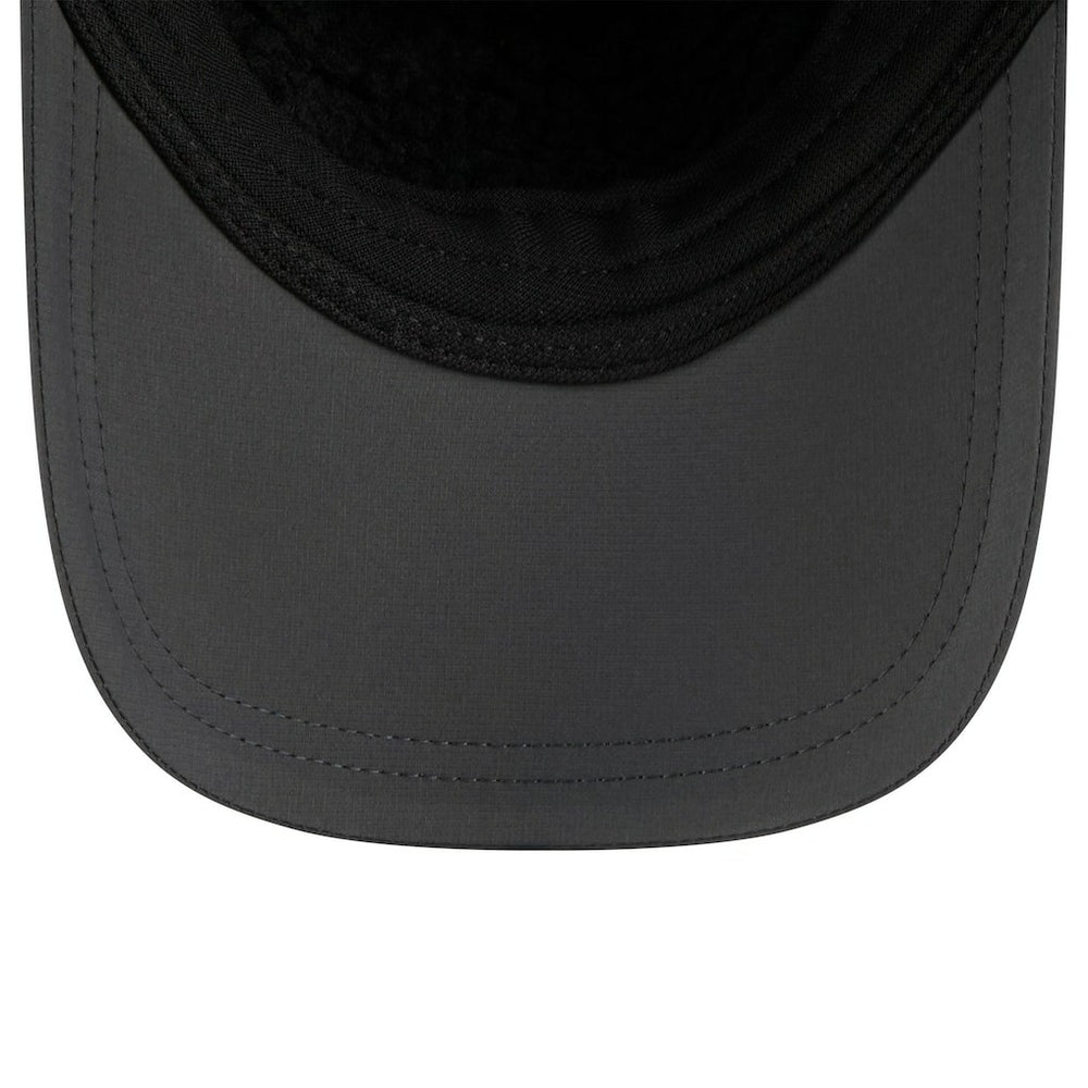 New Orleans Saints New Era 2025 Sideline Cold Weather Runner Dog Ear Adjustable Hat Charcoal