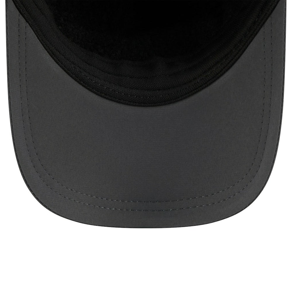 Philadelphia Eagles New Era 2025 Sideline Cold Weather Runner Dog Ear Adjustable Hat Charcoal
