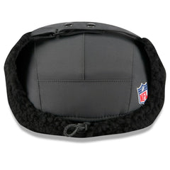 Pittsburgh Steelers New Era 2025 Sideline Cold Weather Runner Dog Ear Adjustable Hat Charcoal