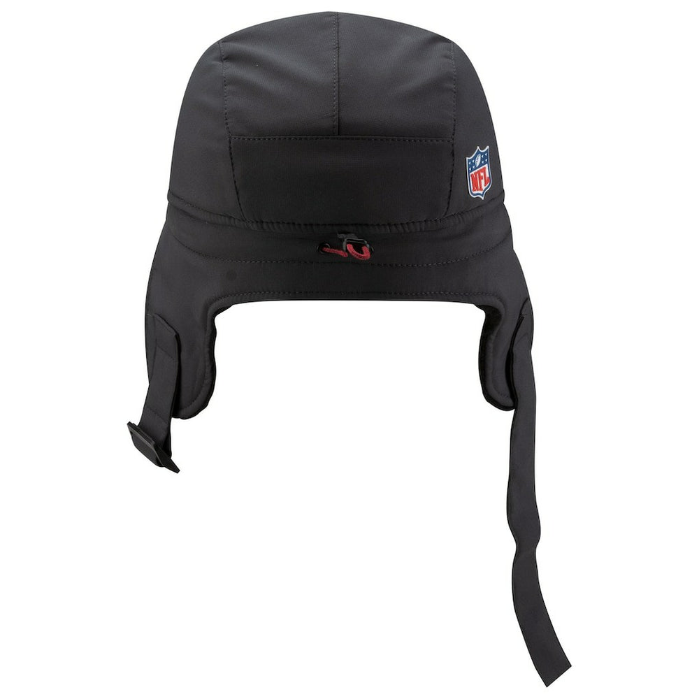 San Francisco 49ers New Era 2025 Sideline Cold Weather Runner Dog Ear Adjustable Hat Charcoal
