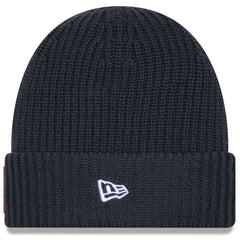 Arizona Cardinals New Era 2025 Sideline Cold Weather Cuffed Knit Hat Charcoal