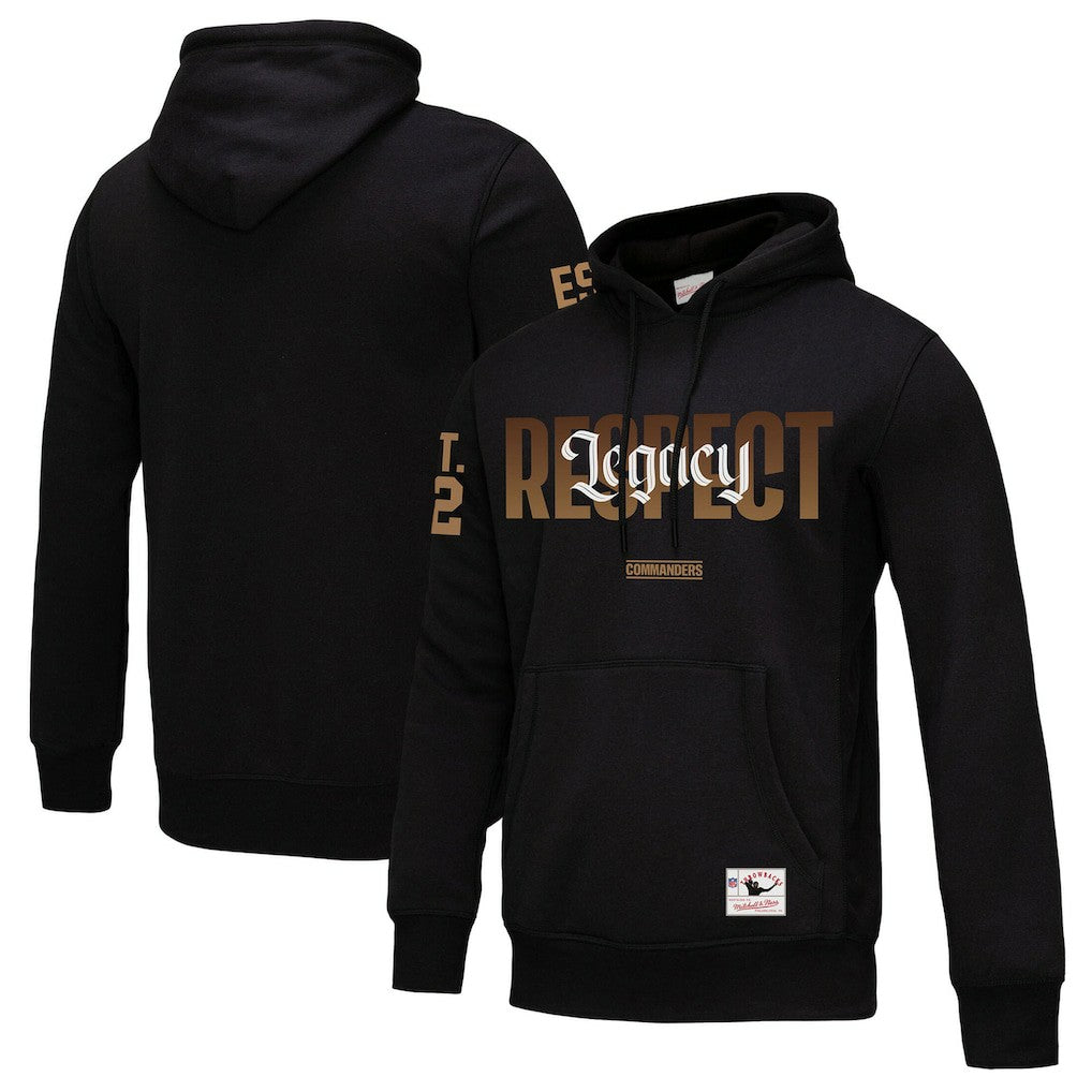 Mitchell & Ness Doug Williams Washington Commanders Legacy Respect Pullover Hoodie Black