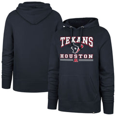 47 brand Houston Texans '47 Packed House Headline Pullover Hoodie Navy