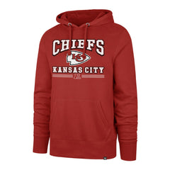 47 brand Kansas City Chiefs '47 Packed House Headline Pullover Hoodie Red