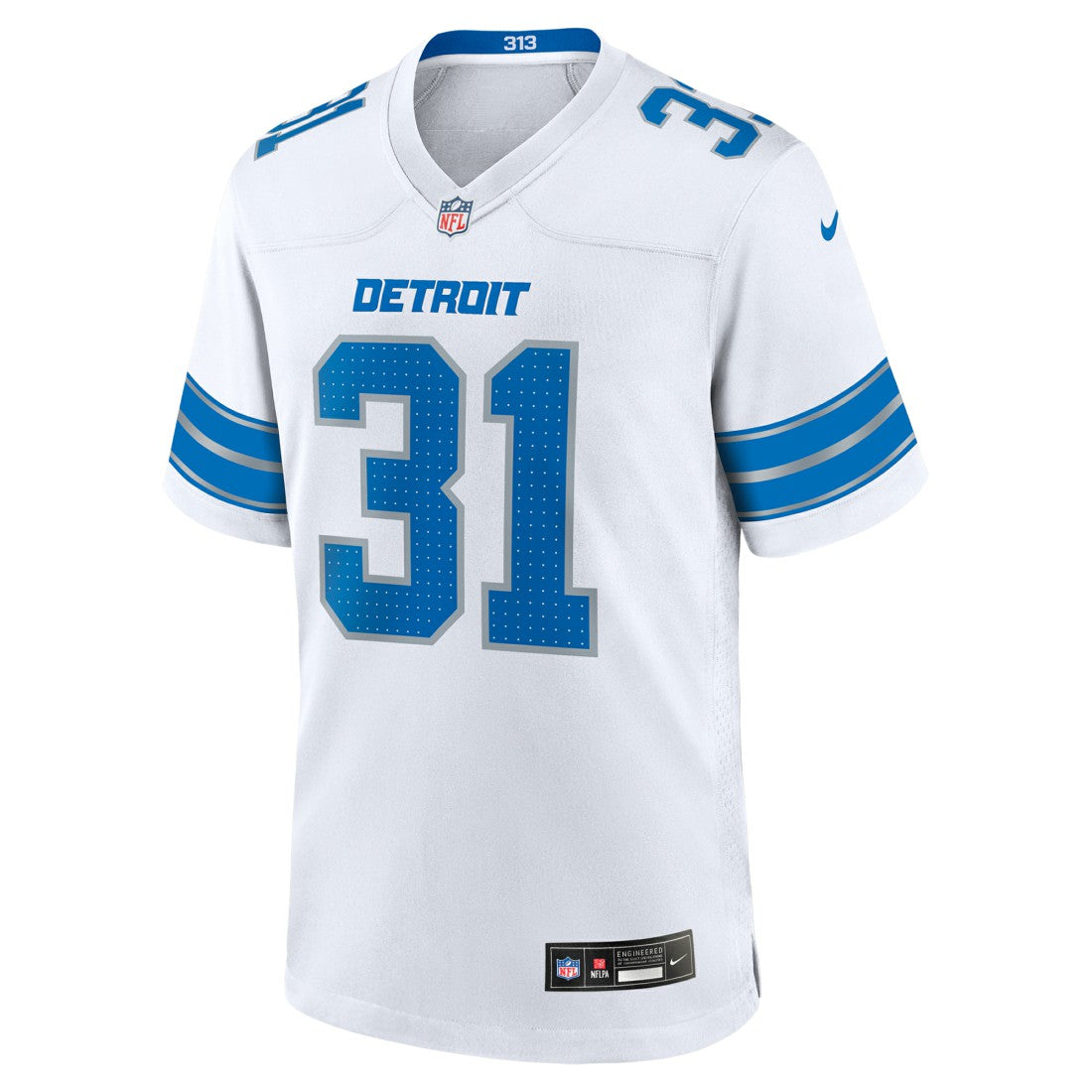 Nike Kerby Joseph Detroit Lions Game Jersey White