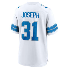 Nike Kerby Joseph Detroit Lions Game Jersey White