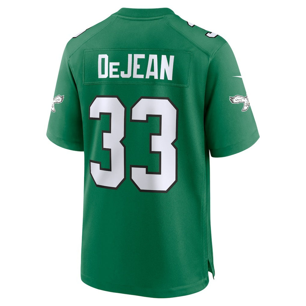 Nike Cooper DeJean Philadelphia Eagles Alternate Game Jersey Kelly Green