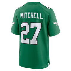 Nike Quinyon Mitchell Philadelphia Eagles Alternate Game Jersey Kelly Green