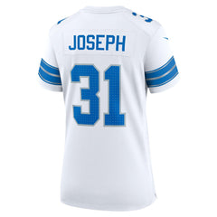 Nike Kerby Joseph Detroit Lions Women's Game Jersey White
