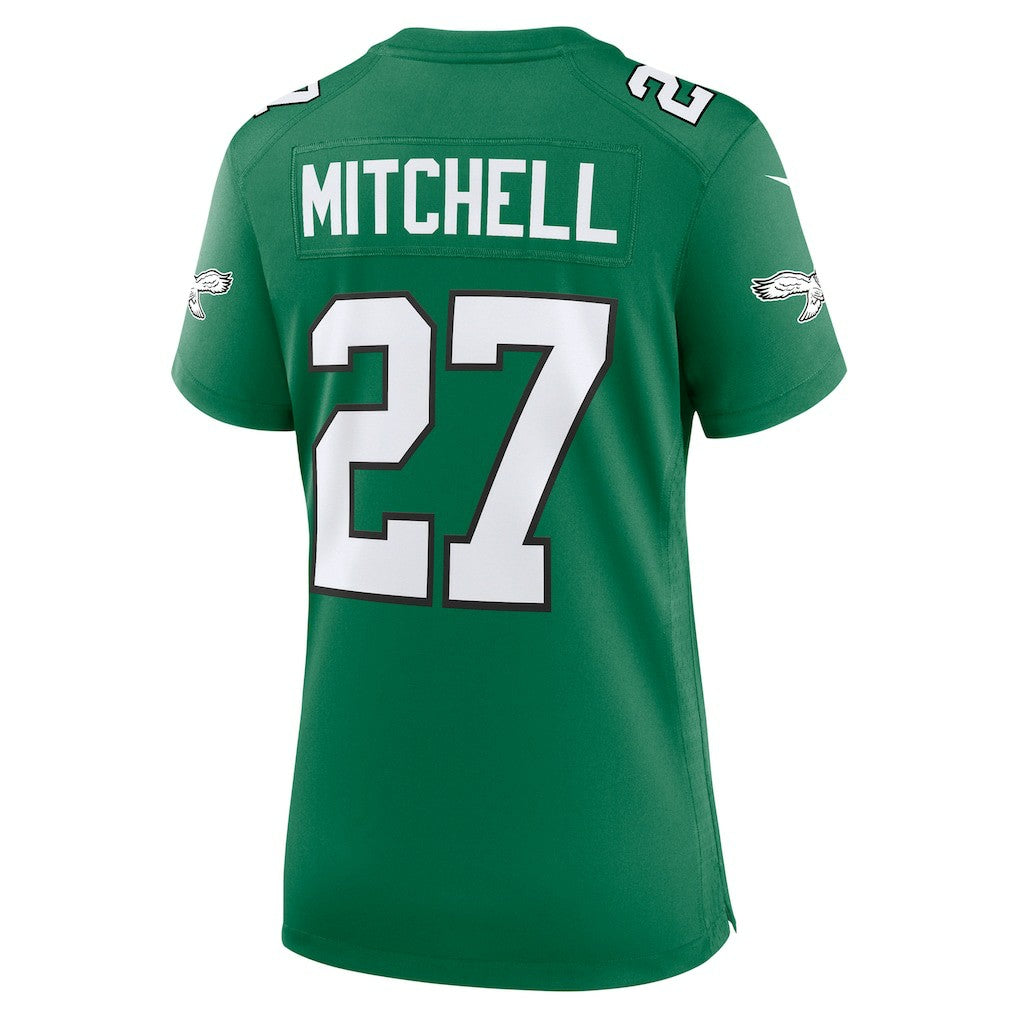 Nike Quinyon Mitchell Philadelphia Eagles Women's Alternate Game Jersey Kelly Green
