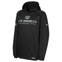 Los Angeles Kings Fanatics Youth Authentic Pro Rink Raglan Hoodie - Black - NHL 202634964