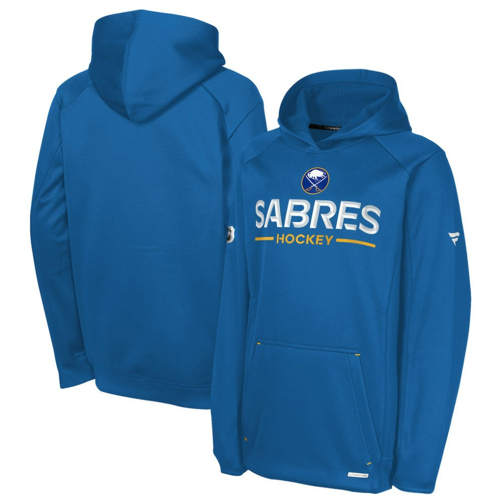 Buffalo Sabres Fanatics Youth Authentic Pro Rink Raglan Hoodie - Royal - NHL 202634975
