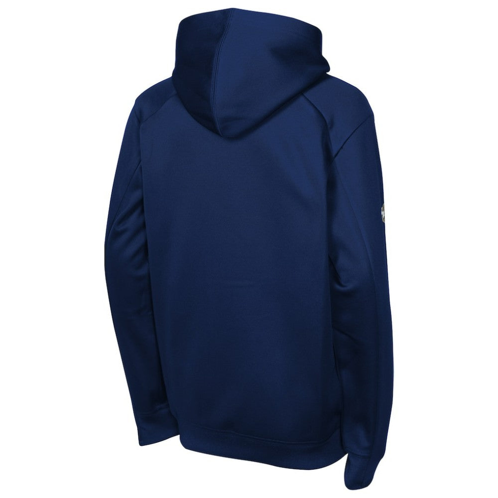 Seattle Kraken Fanatics Youth Authentic Pro Rink Raglan Hoodie - Deep Sea Blue - NHL 202634978