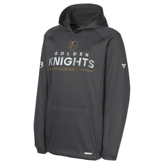 Vegas Golden Knights Fanatics Youth Authentic Pro Rink Raglan Hoodie - Gray - NHL 202634992