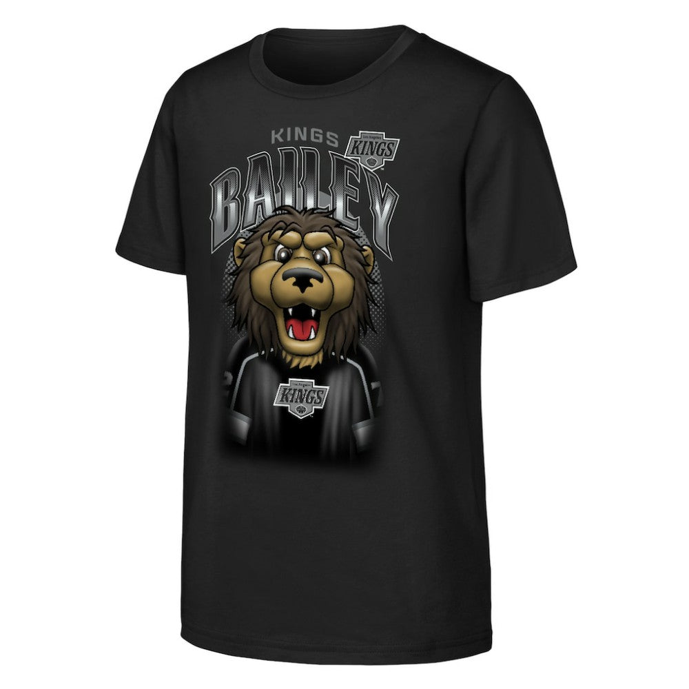 Los Angeles Kings Outerstuff Youth Mascot Highlight T-Shirt - Black - NHL 202635077