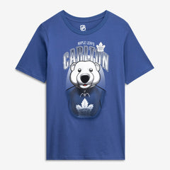 Toronto Maple Leafs Outerstuff Youth Mascot Highlight T-Shirt - Blue - NHL 202635079