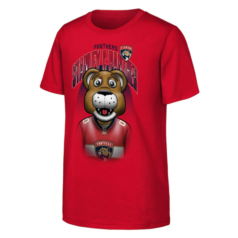 Florida Panthers Outerstuff Youth Mascot Highlight T-Shirt - Red - NHL 202635080